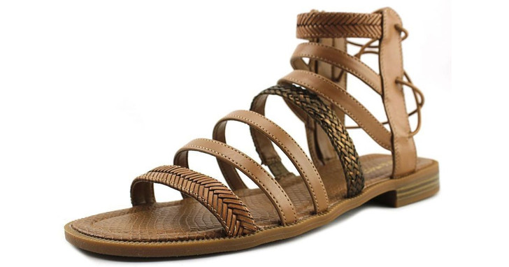 Nine West Xema Women Gladiator Sandal , Brown (10490339-P)