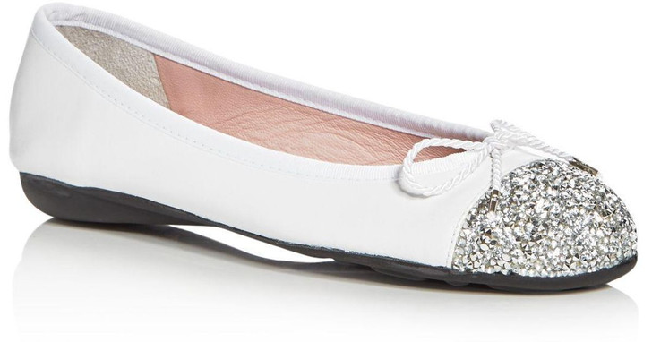 Paul Mayer Brill Women Ballet Flats , Silver (10740298-P)