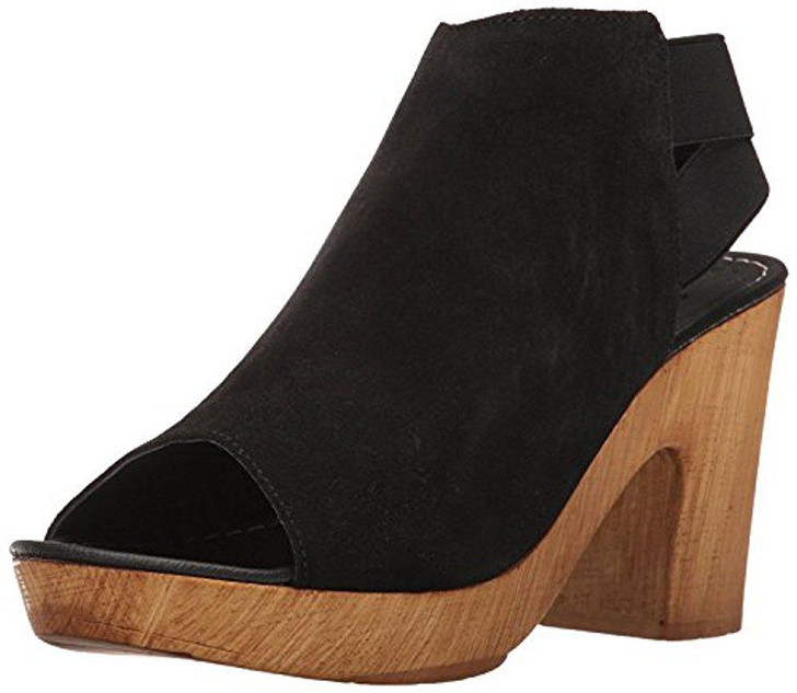 Reaction Log Line Women Block Heel Sandals , Black (18262333-P)