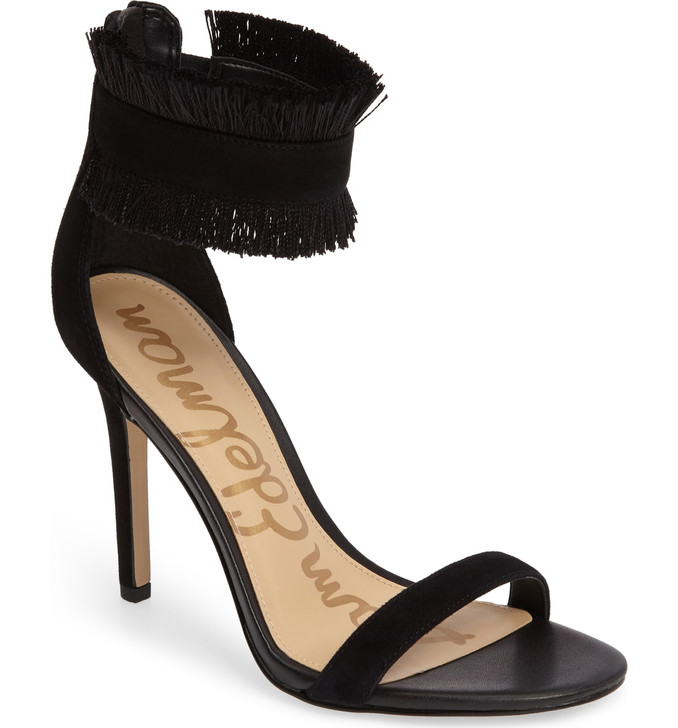 Sam Edelman Anabeth Women Heel Sandals , Black (18043068-P)