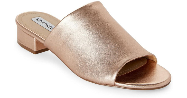Steve Madden Briele Women Slide Sandals , Gold (11757812-P)