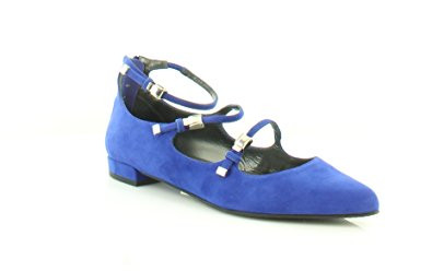 Stuart Weitzman & Co. Flippy Women Flat (8M, Blue)(11239772-P)