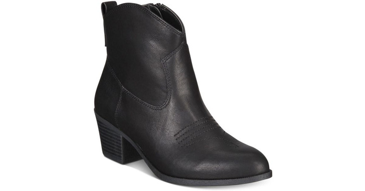 Style & Co Mandyy Women Booties , Black (14815531-P)