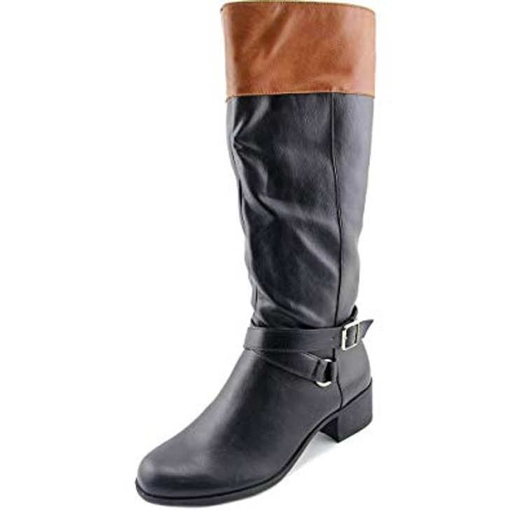 Style & Co Vedaa Women Riding Boots , Black (10004572-P)