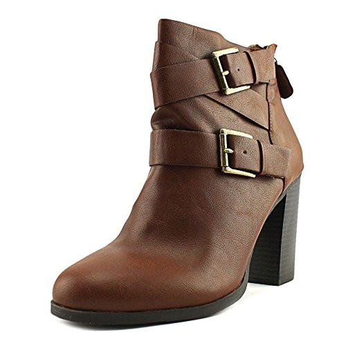 Style & Co. Royy Women Ankle Boot (8M, Brown)(18355223-P)