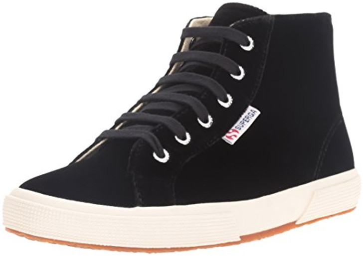 Superga 2095 Velvtw Women Sneaker , Black (13666493-P)