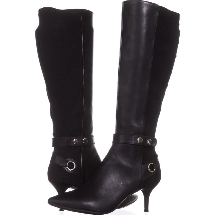 Tahari Tabor Women Dress Boots , Black (15971851-P)