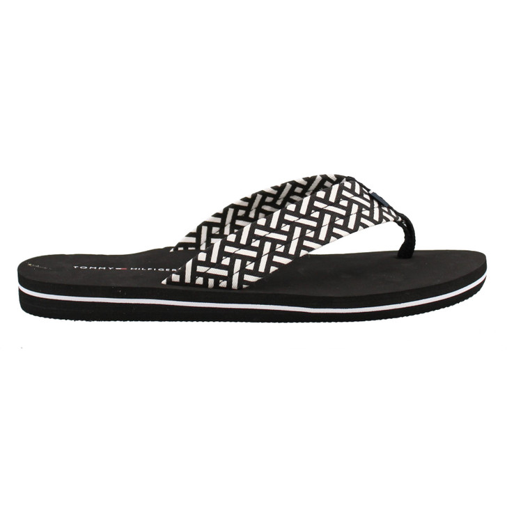 Tommy Hilfiger Cushion X Women Thong Sandals , Black (10352509-P)