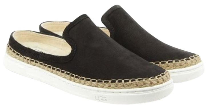Ugg Australia Caleel Women Slip-On Flats, Black 10M (16007004-P)