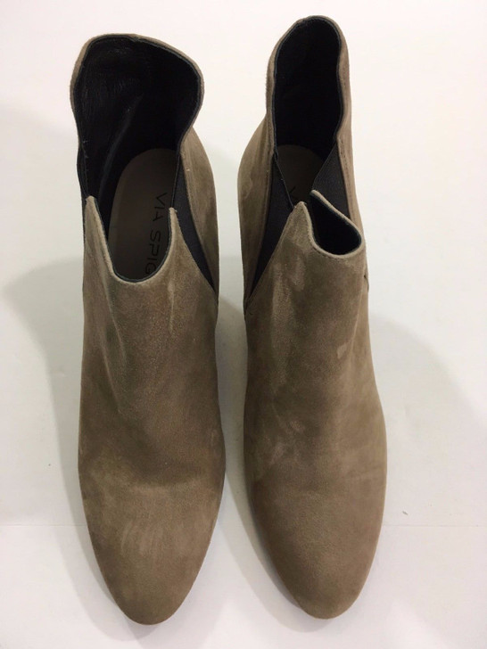 Via Spiga Kenzie women ankle bootie boots , Brown (17357336-P)