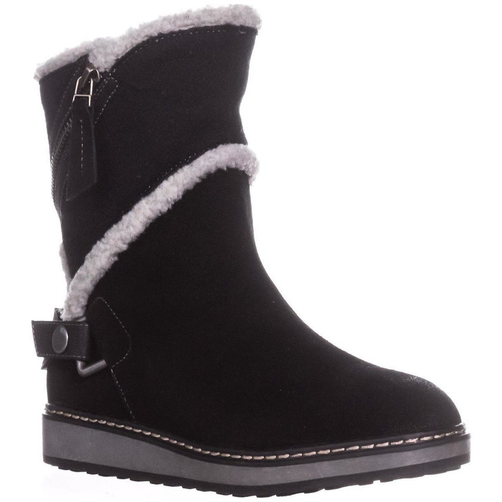 White Mountain Teague Women Winter Boots , Black (16323984-P)