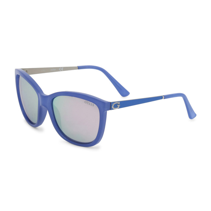 Guess GU7444 Women Sunglasses Blue (GU7444_84C)