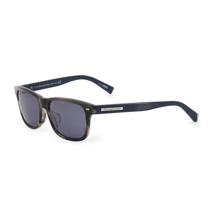 Ermenegildo Zegna EZ0001F Men Sunglasses Black (EZ0001F_64V)