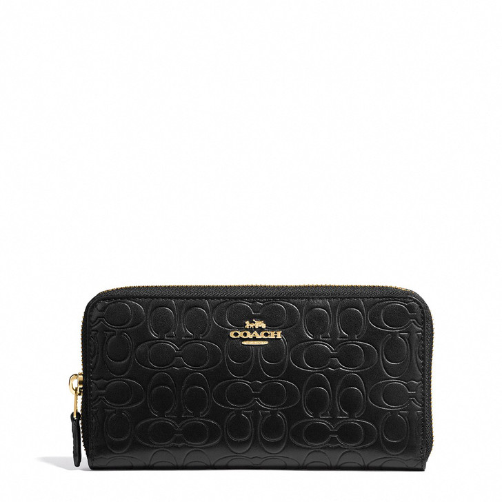 Coach 39255 Women Wallets Black (39255_GDBLK)