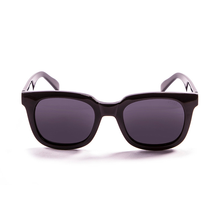 Ocean Sunglasses SANCLEMENTE Unisex Sunglasses Black (61000-9_SANCLEMENTE_SHINYBLACK-SMOKE)