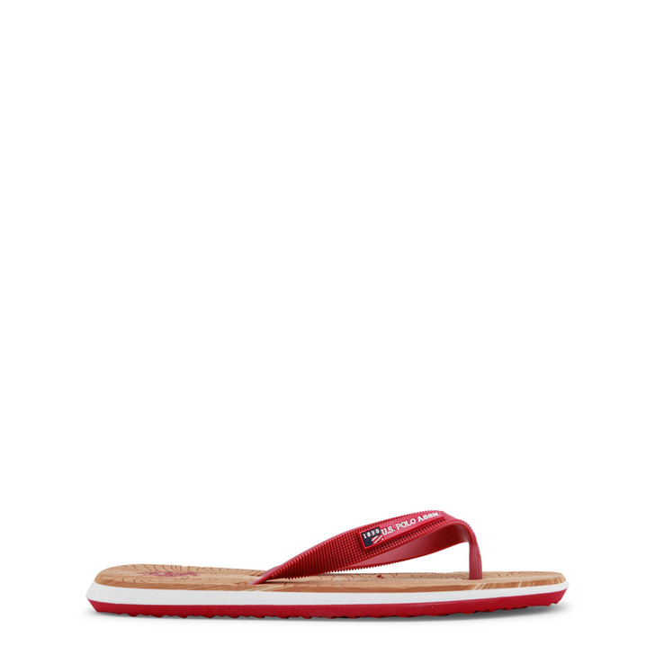 U.S. Polo Assn. FLINT4055S8_G1 Men Flip Flops Red,89306