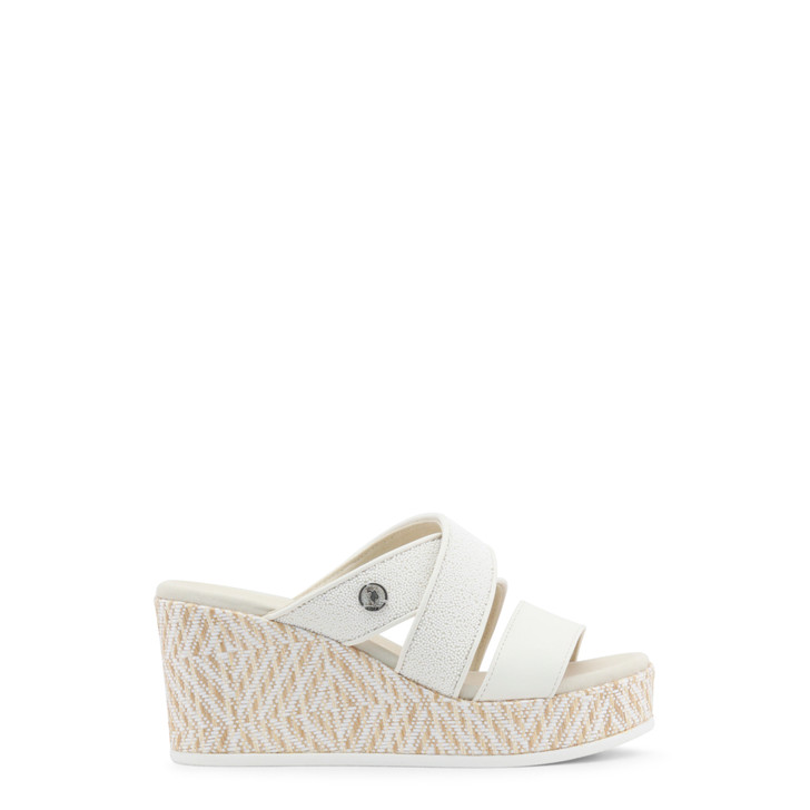 U.S. Polo Assn. DONET4155S8_Y4 Women Wedges White,89277