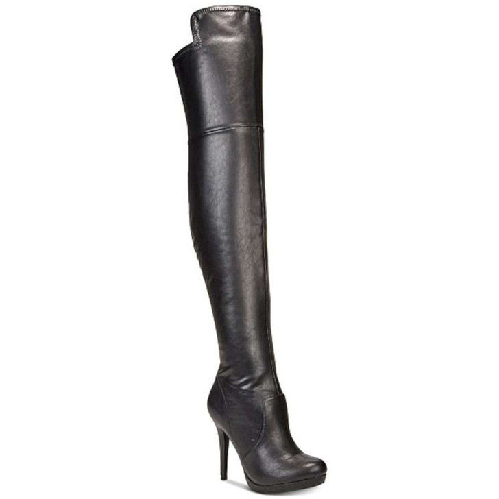 Thalia Sodi Blairrep Women Over The Knee Boots, Black 6.5 M(12961795)
