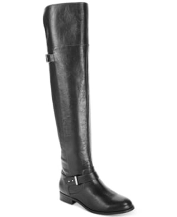 Bar III Daphne Women Over The Knee Boots , Black (11349908-P)