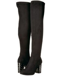 Carlos Santana Quantum Women Over The Knee Boots , Black (10891553-P)
