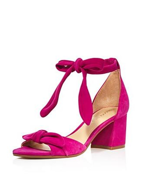 Ivanka Trump Erza Women Block Heel Sandals , Pink (12726856-P) | Lahdee.