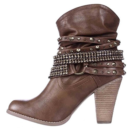 Not Rated Swalini Women Bootie , Brown (6Q-3BU4-XSS4-P)