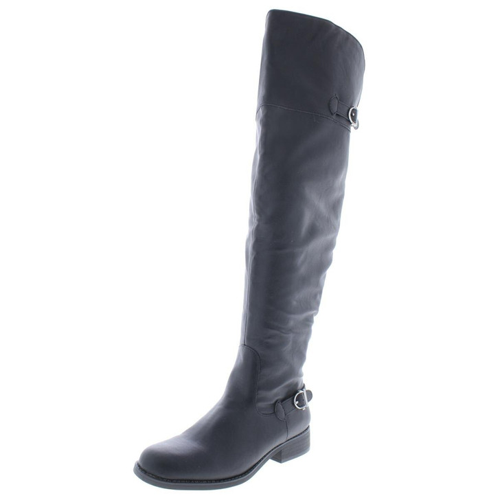 American Rag Aadarrap Women Over The Knee Boots, Black 8M Wc(15991808-P)