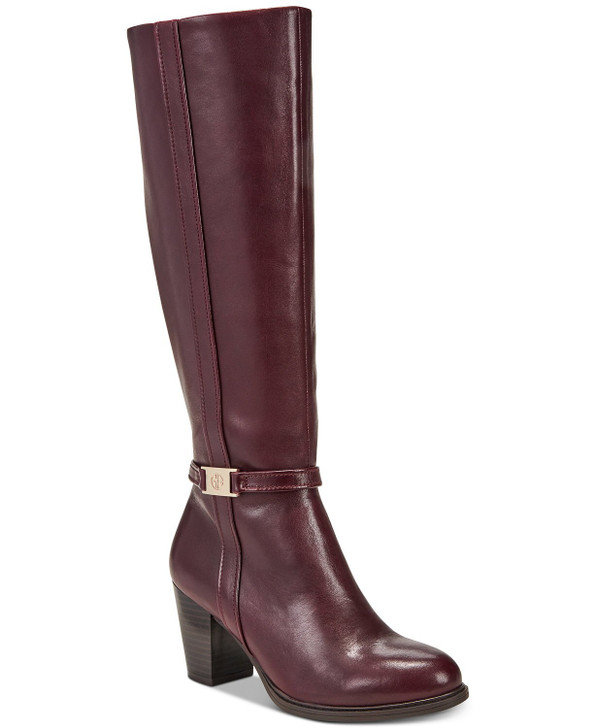 Giani Bernini Raiven2 Women Knee-High Boots, Red 9M(12065510)