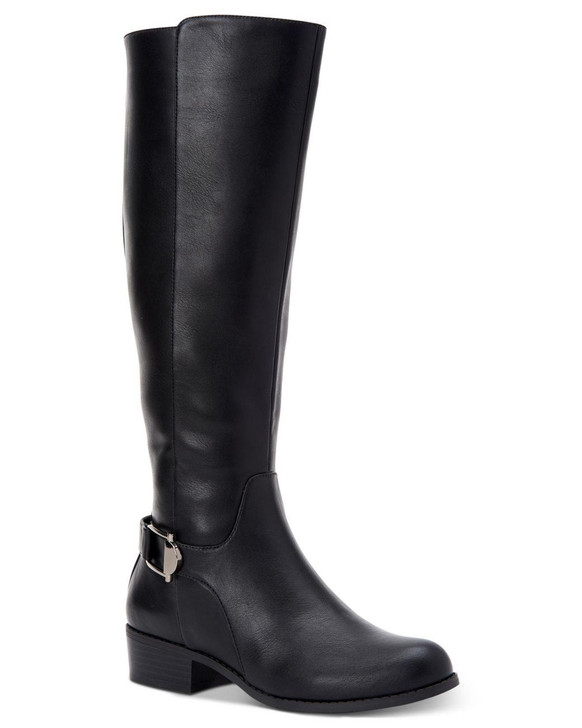 Alfani Kallumm Women Knee-High Boots, Black 6M(17328365)