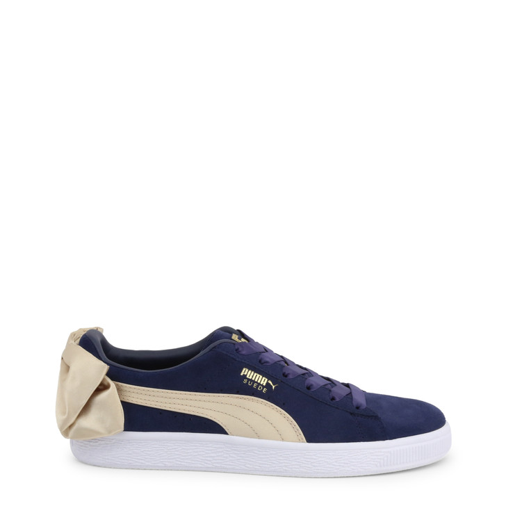 Puma 367732-SuedeBowVaristy Women Sneakers, Blue (105775)
