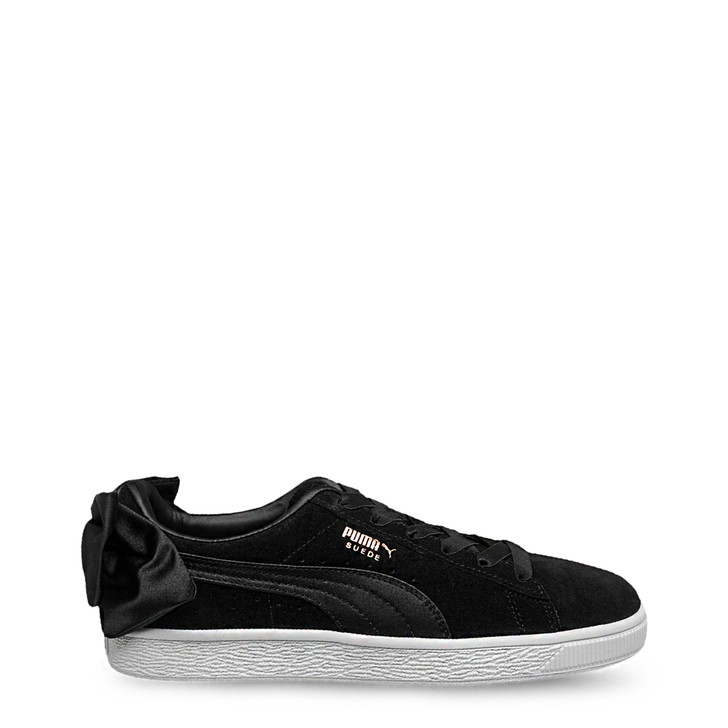 Puma 367317-SuedeBowB Women Sneakers, Black (105772)