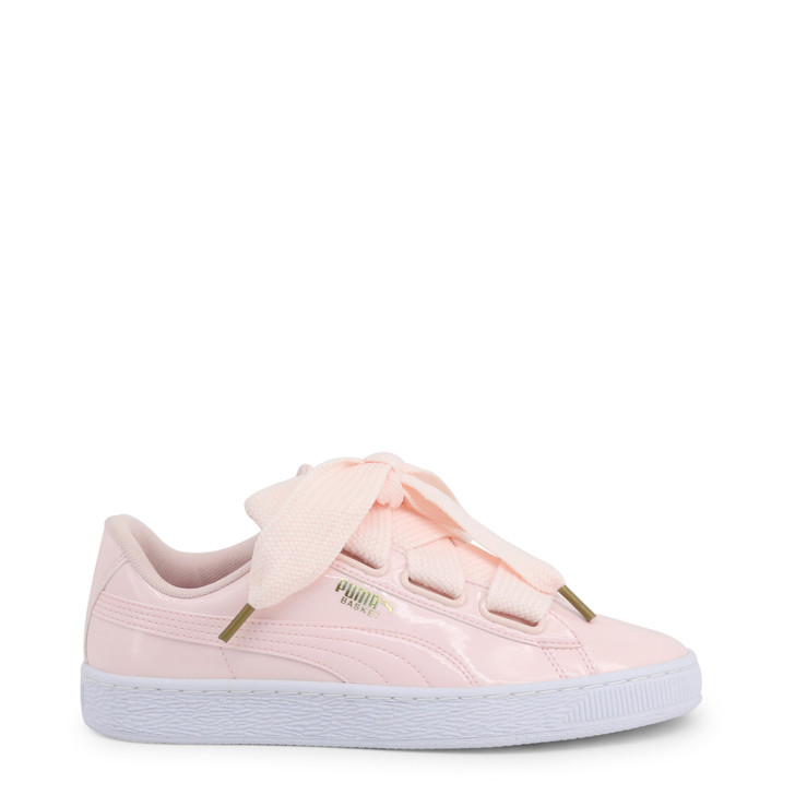 Puma 363073-BasketHeartPatent Women Sneakers, Pink (105768)