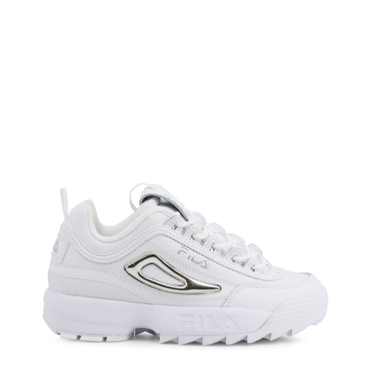 Fila DISRUPTOR-2-METALLIC-ACCENT_702 Women Sneakers, White (103810)