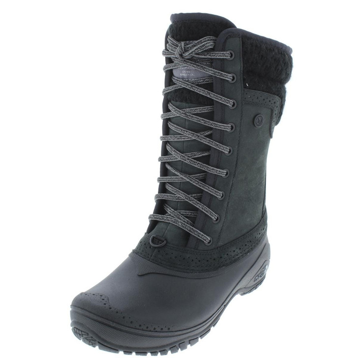 North Face Shellista Women Snow Boots, Black 9.5(11028633)
