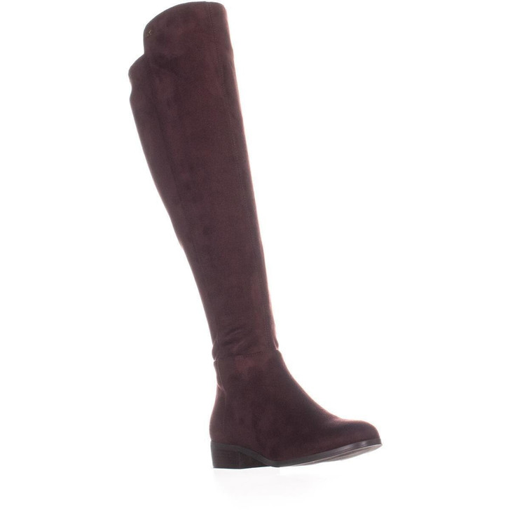 Michael Kors Bromley Women Over The Knee Boots, Damson 6M(11672618)
