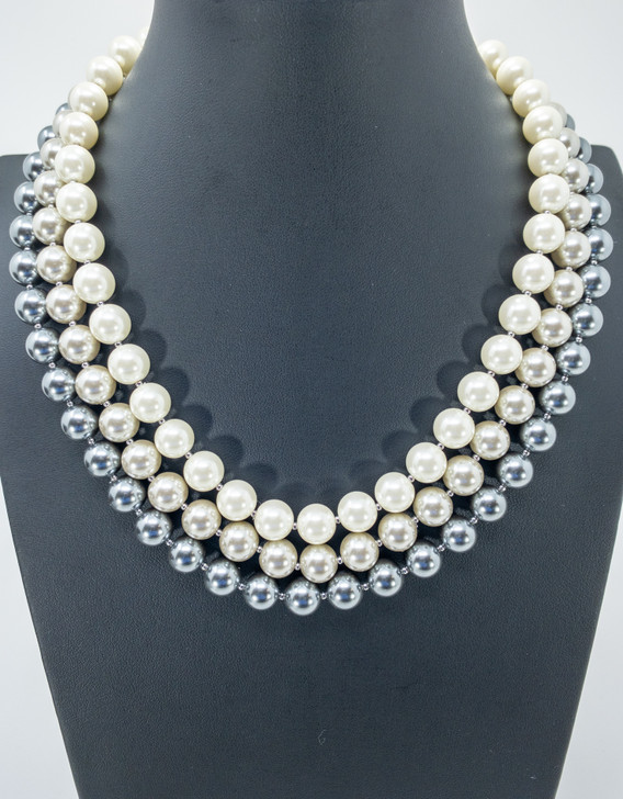 Charter Club Women Imitation Pearl Multi Strand Necklace