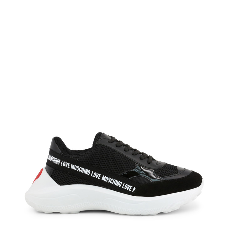 Love Moschino JA15086G1AIO Women Sneakers, Black (106875)