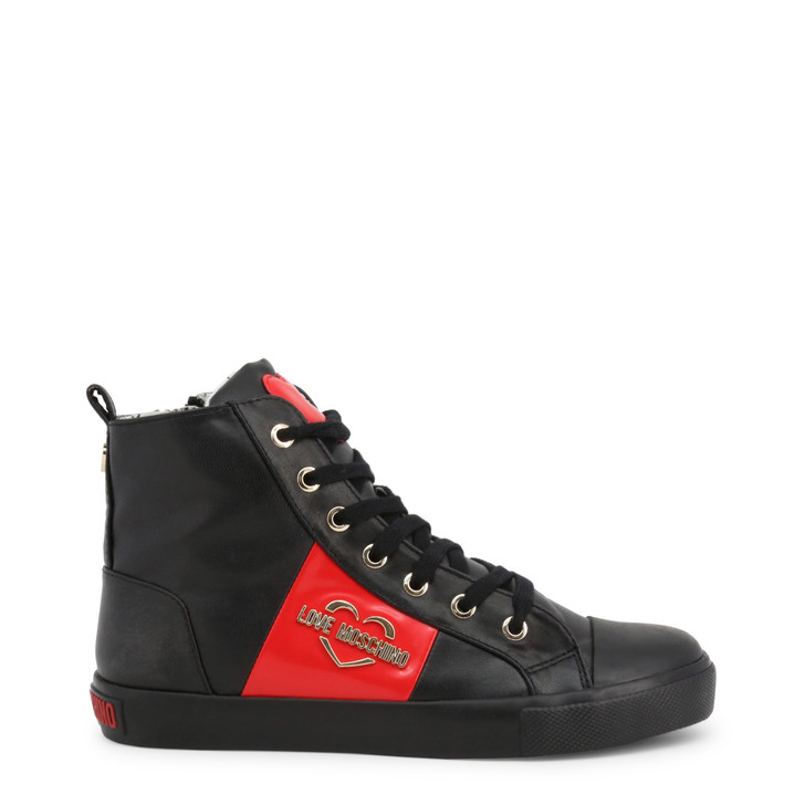 Love Moschino JA15043G18IB Women Sneakers, Black (106214)