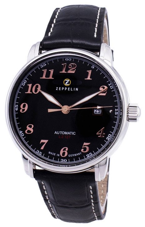 Zeppelin Series LZ127 Graf Germany Made 7656-2 76562 Men's Watch