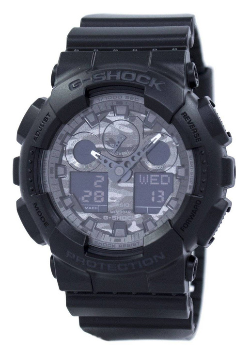 Casio Camouflage Series Analog Digital GA-100CF-1A GA100CF-1A Men's Watch