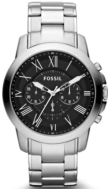 Fossil Grant Chronograph Black Dial FS4736 Men's Watch