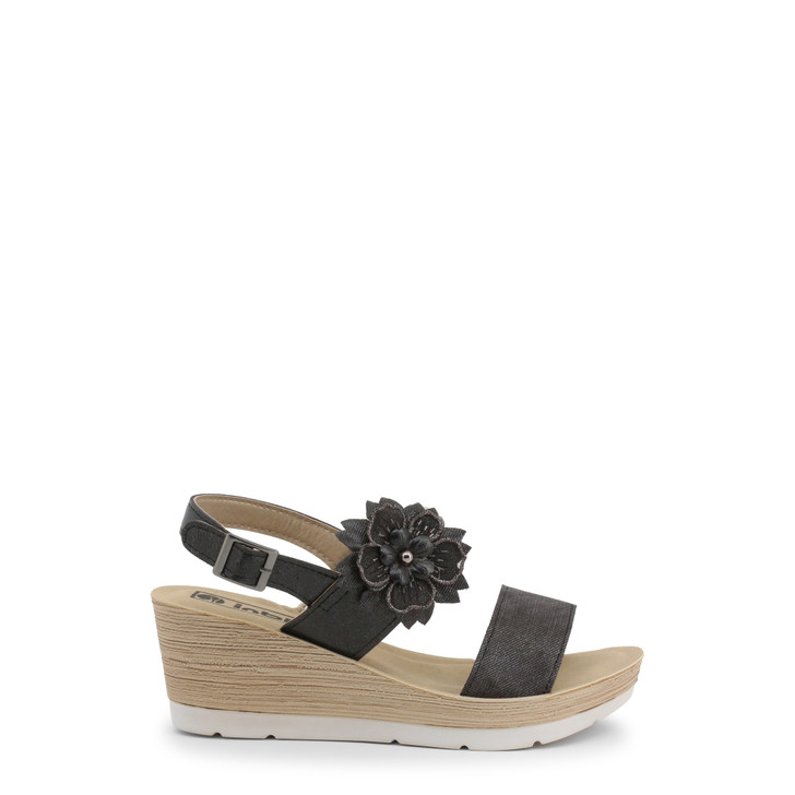 Inblu EL000013 Women Wedges, Black (108407)