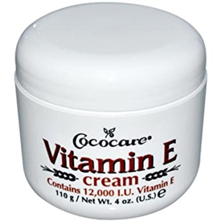 Cococare Vitamin E Cream - 12000 IU - 4 oz