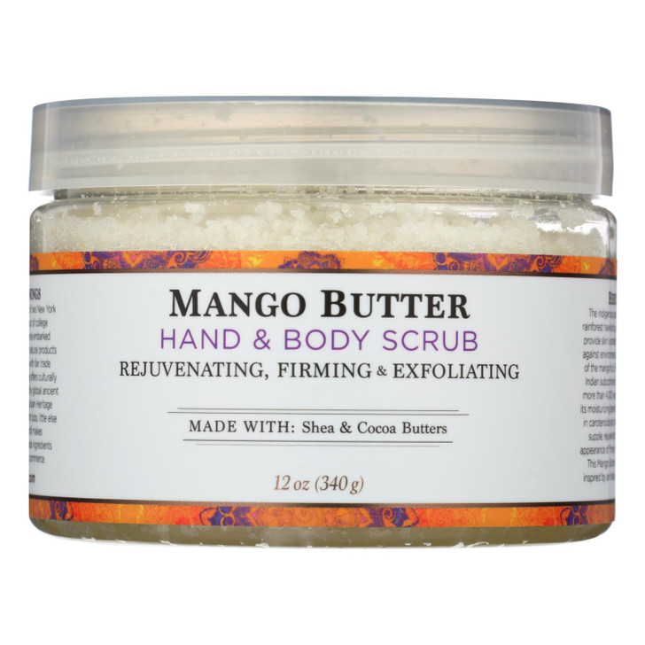 Nubian Heritage Hand and Body Scrub - Mango Butter - 12 oz