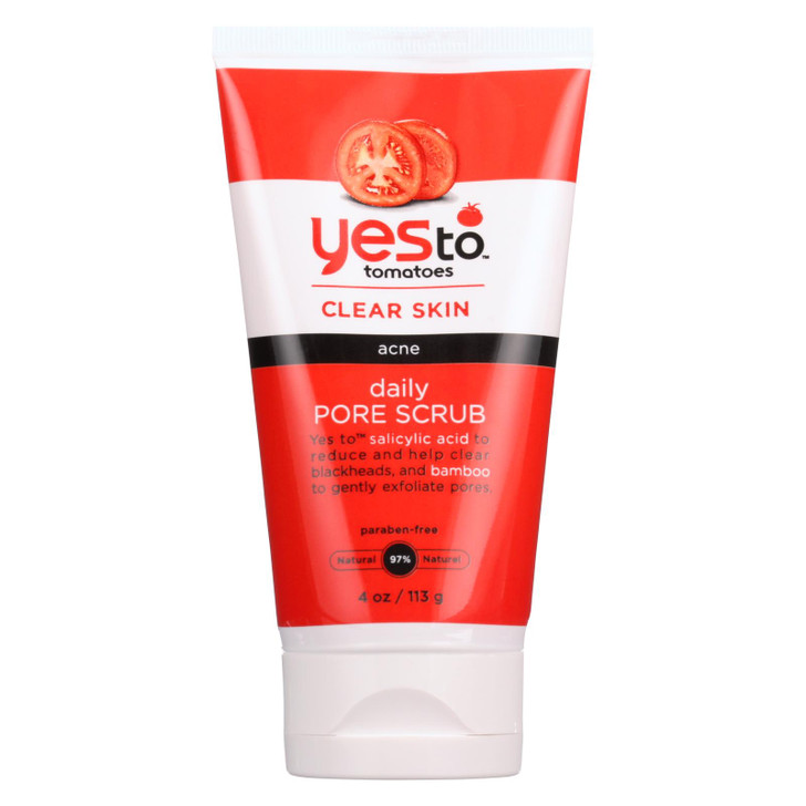 Yes To - Tomatoes - Daily Pore Scrub - Acne - 4 oz.