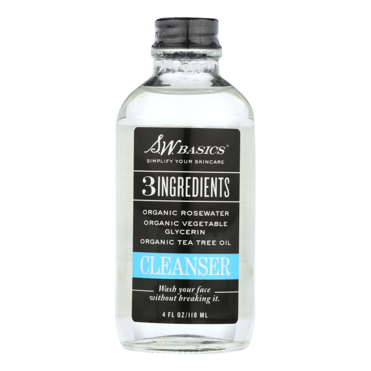 S.W. Basics - 3 Ingredients Cleanser - 4 fl oz.