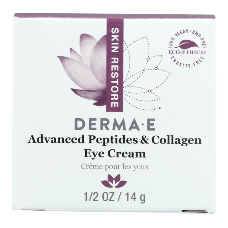 Derma E - Peptides Plus Wrinkle Reverse Eye Creme - 14 g - 0.5 oz.