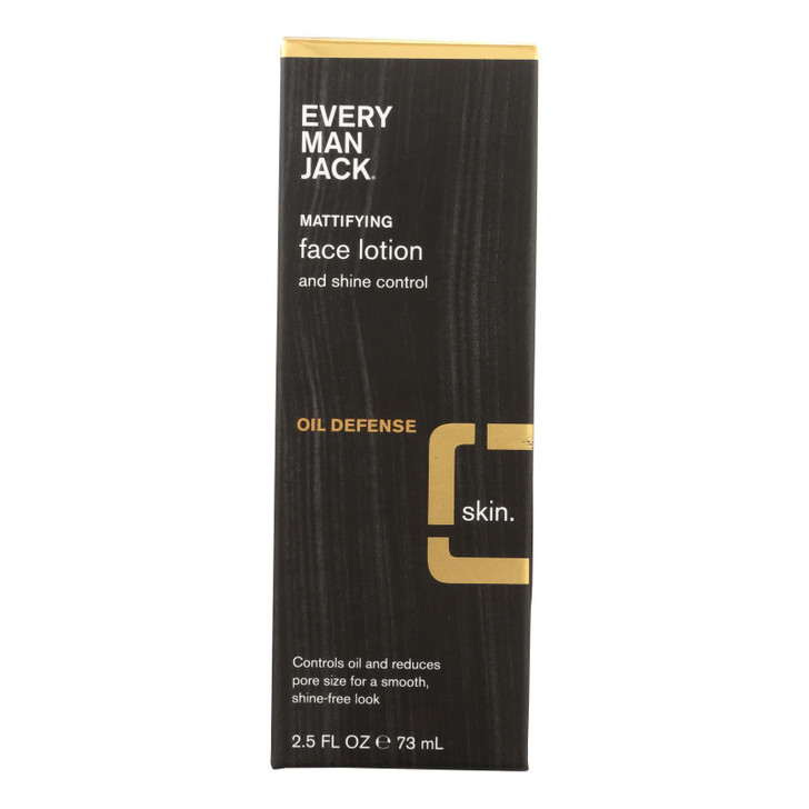 Every Man Jack Face Lotion - Fragrance Free - 2.5 fl oz.