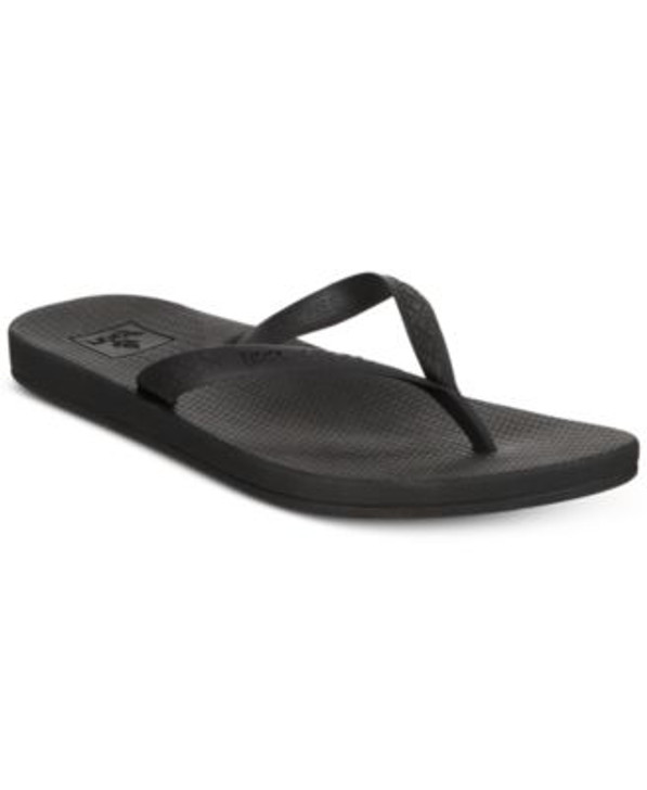 Reef-V F Reef Escape Lux Women Flip Flops, Black 7 Us(13330706)