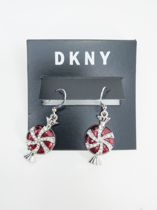 Dkny Women Red Candy Drop Earrings (16127413-P)